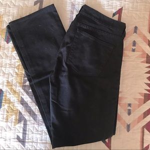 J. Crew Black Matchstick Jeans